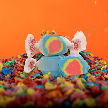 Fruity Cereal Taffy – Taffy Town’s colorful taffy bursting with the nostalgic, sweet crunch of fruity cereal flavors.